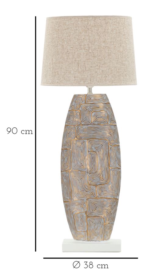 Asztali Lámpa Eclips Torony Ø 38x90 cm Asztali Lámpa Eclips Torony Ø 38x90 cm
