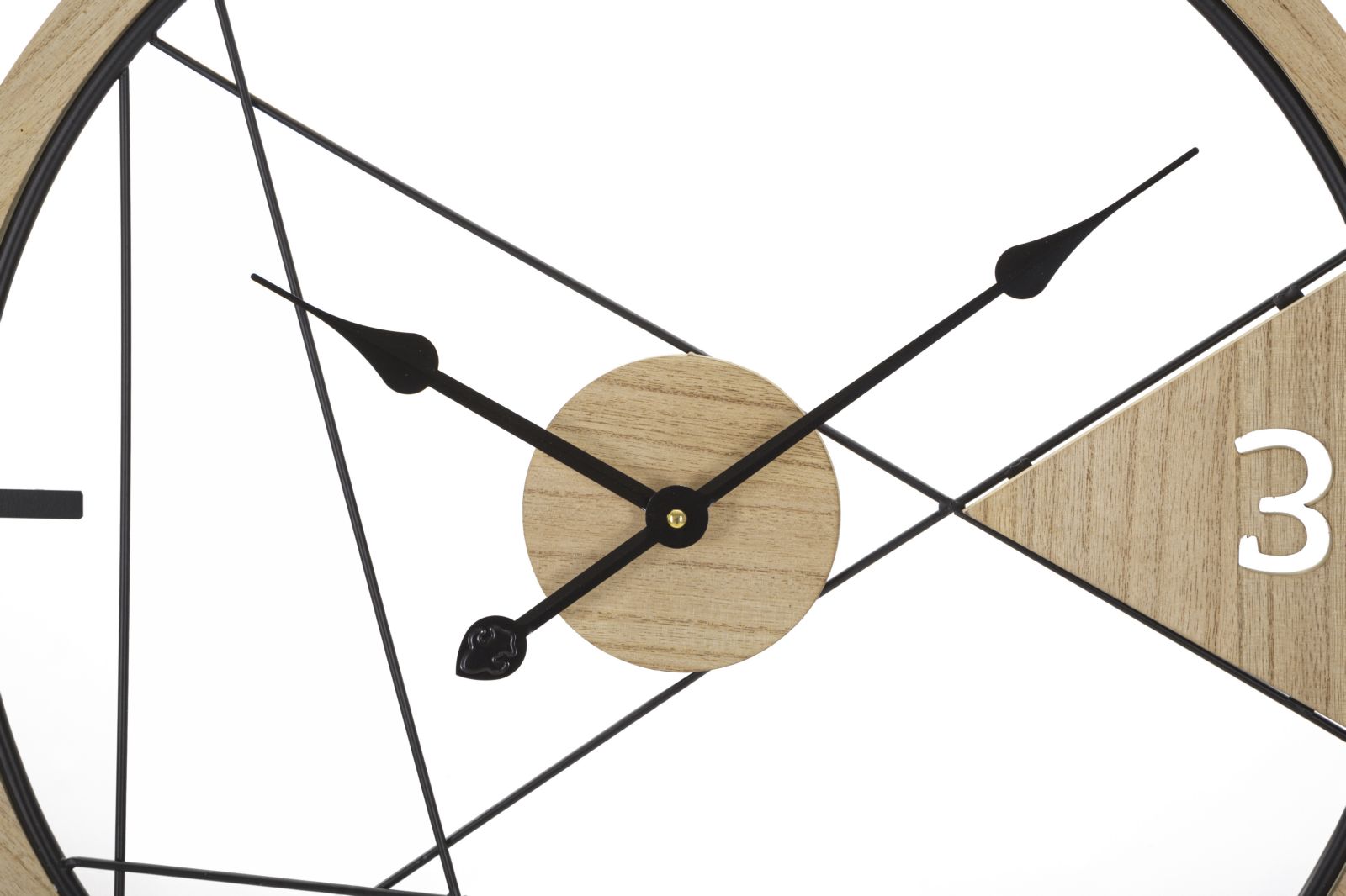 Falóra Geometrikus Mintázat Ø 60x2,5 cm Falóra Geometrikus Mintázat Ø 60x2,5 cm