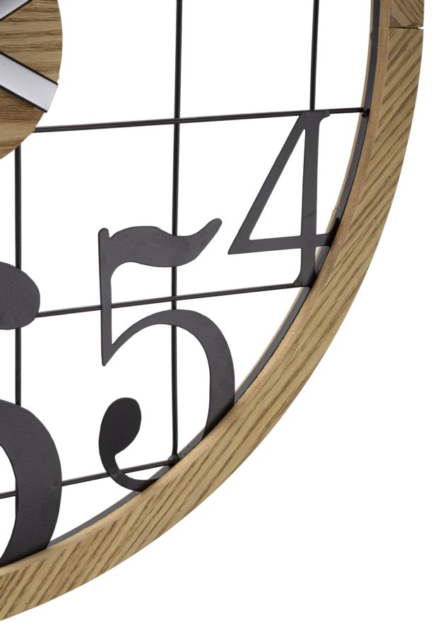 Falóra Számok Ø 60x2,5 cm Falóra Számok Ø 60x2,5 cm