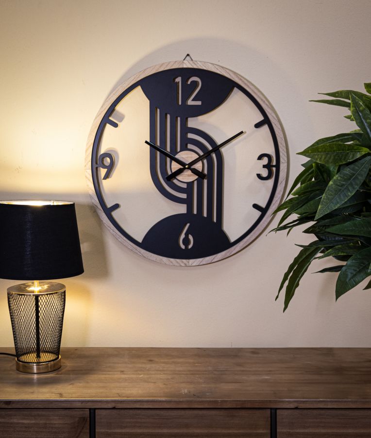 Falóra Klipszek Ø 60x2,5 cm Falóra Klipszek Ø 60x2,5 cm