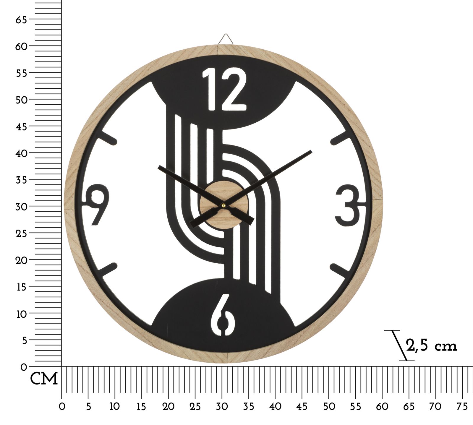 Falóra Klipszek Ø 60x2,5 cm Falóra Klipszek Ø 60x2,5 cm