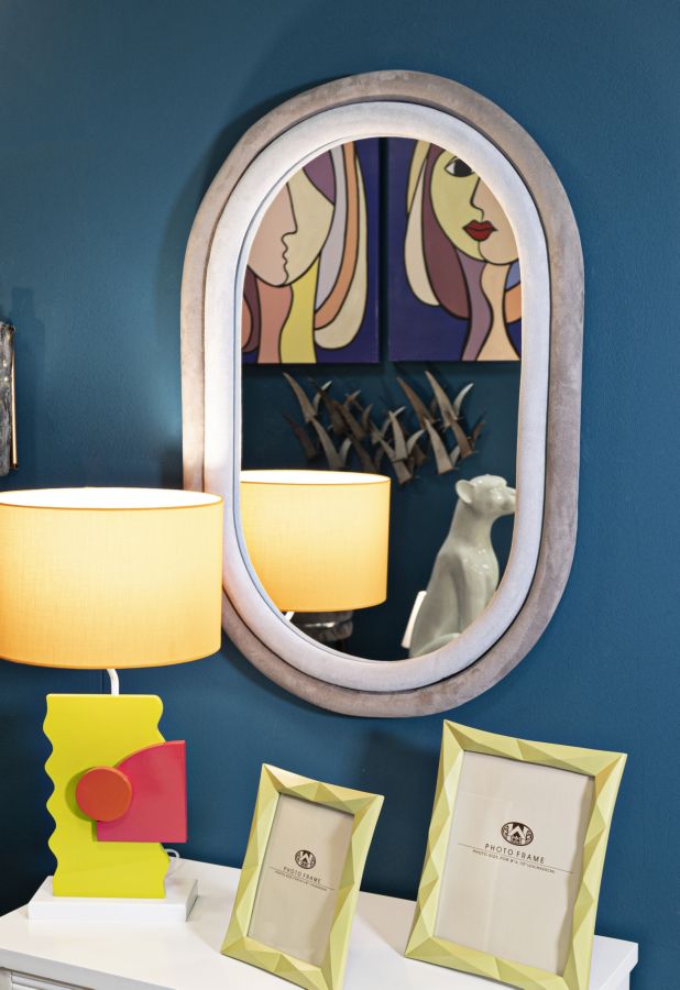 Falitörökös Antony Szürke bársony 60x4x90 cm Falitörökös Antony Szürke bársony 60x4x90 cm