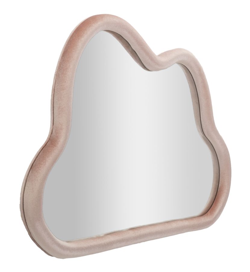 Falitükör Cloud Pink bársony 90x4x60 cm Falitükör Cloud Pink bársony 90x4x60 cm