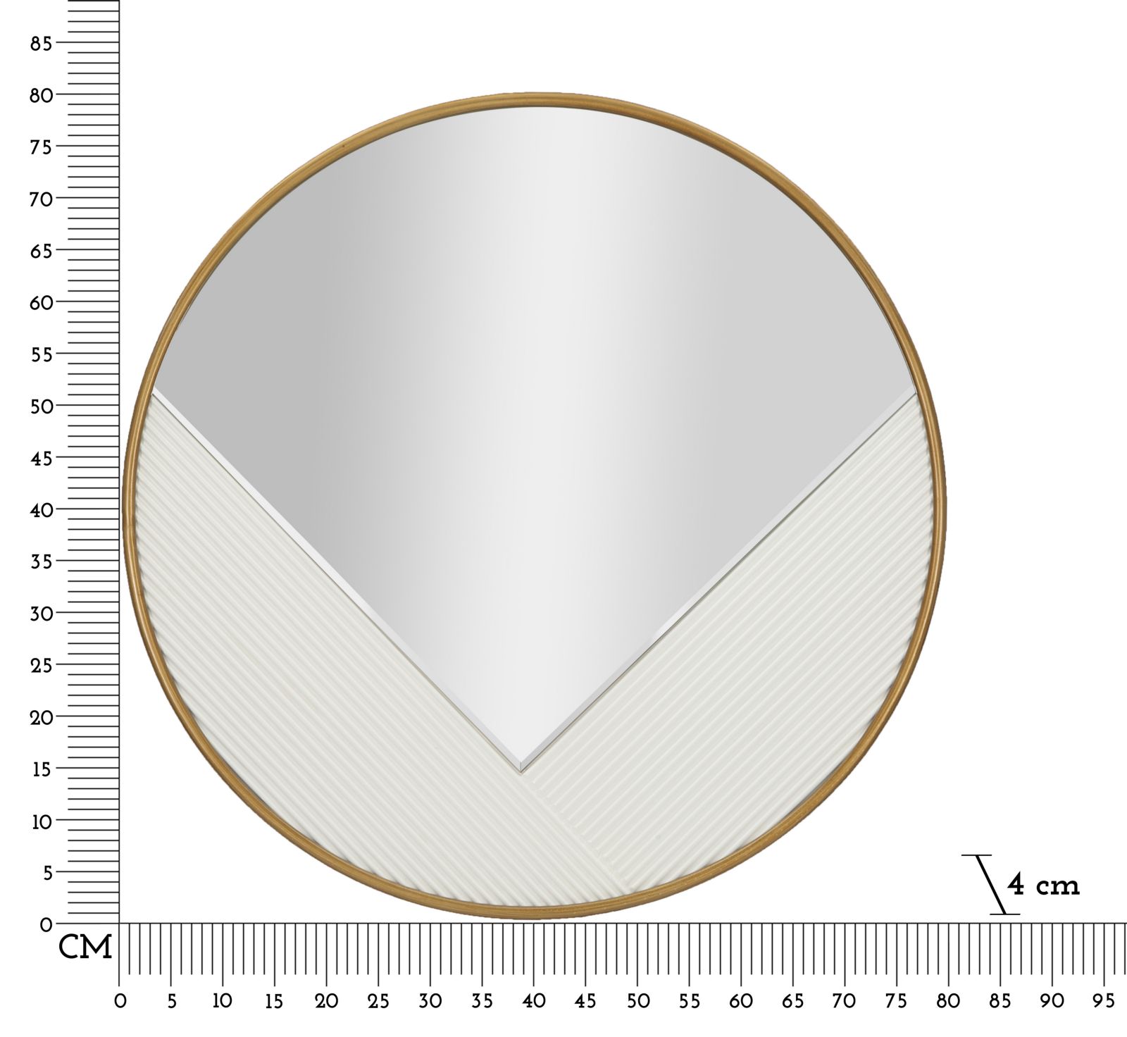 Falitükör Tolosa Ø 80x4 cm Falitükör Tolosa Ø 80x4 cm