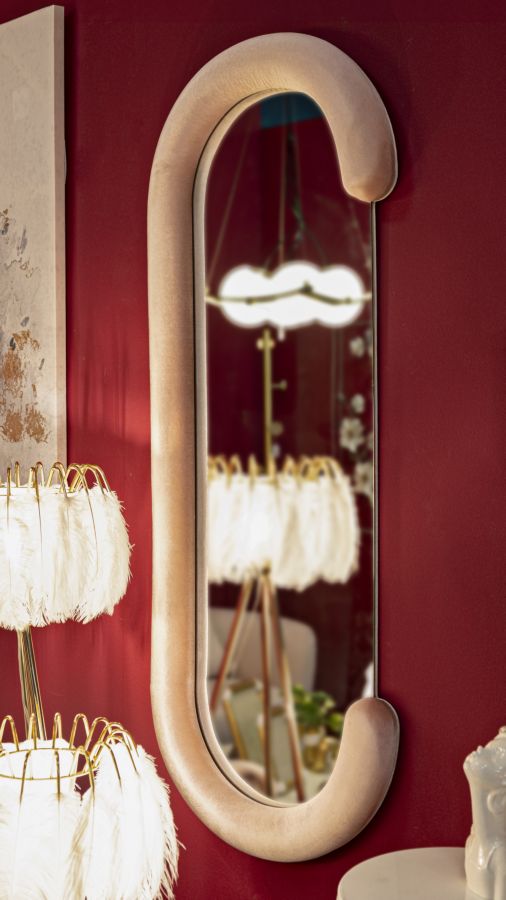 Falitörölök Chantal Rózsaszín bársony 60x7x160 cm Falitörölök Chantal Rózsaszín bársony 60x7x160 cm