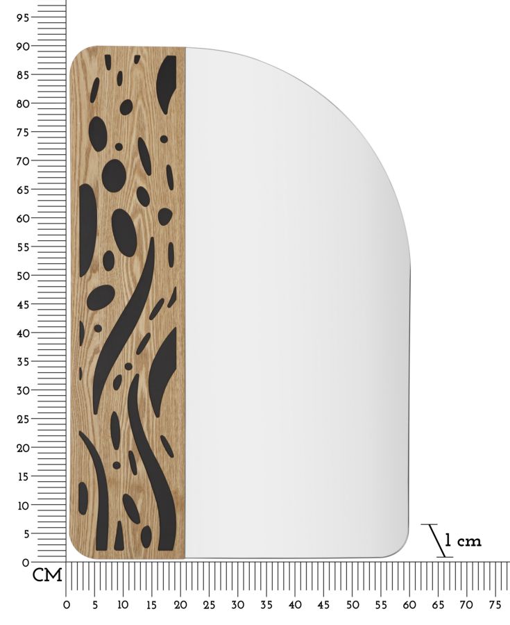 Falitükör Terry 60x1x90 cm Falitükör Terry 60x1x90 cm