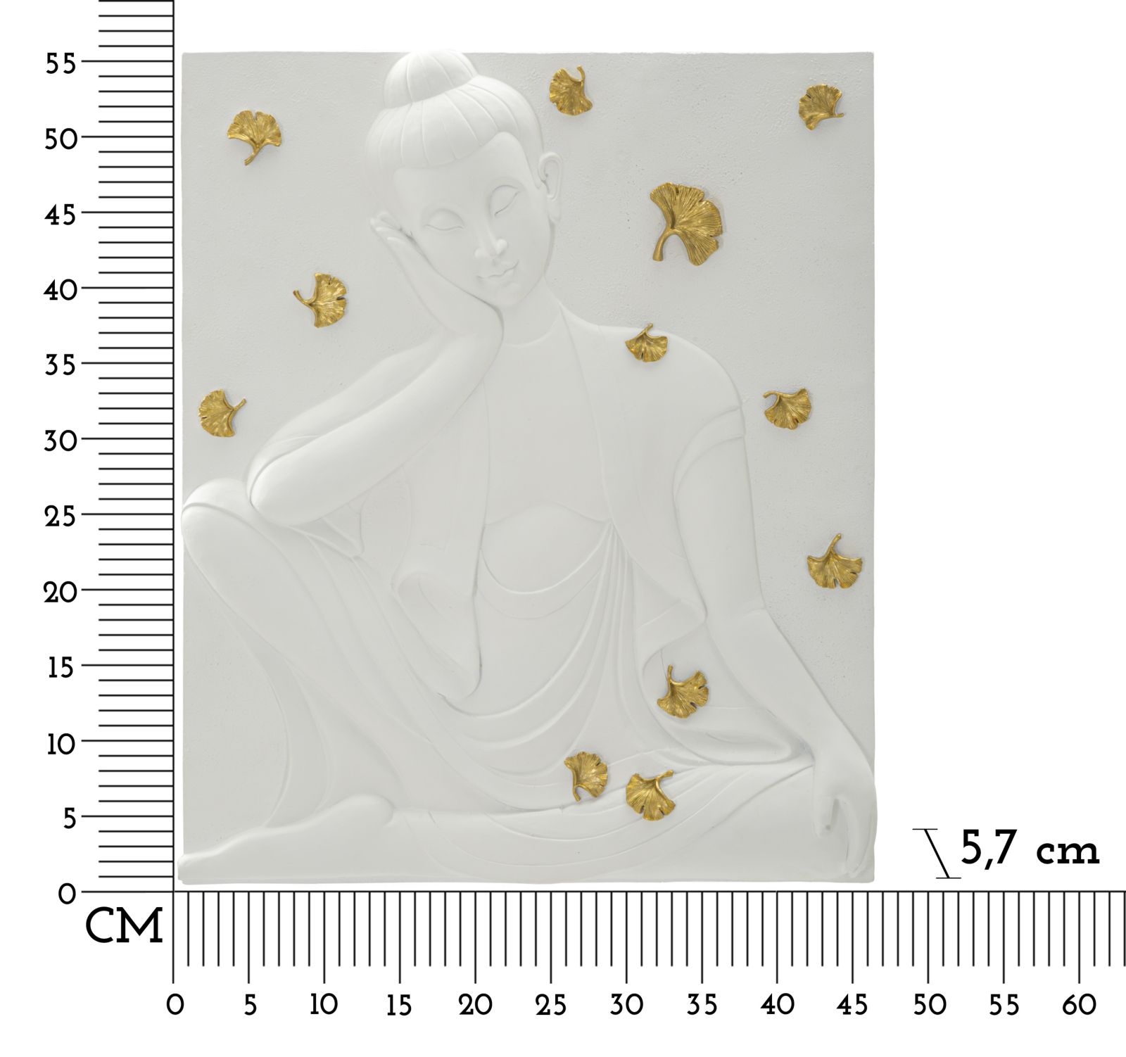 Falpanel Buddha 46x5,7x55,5 cm