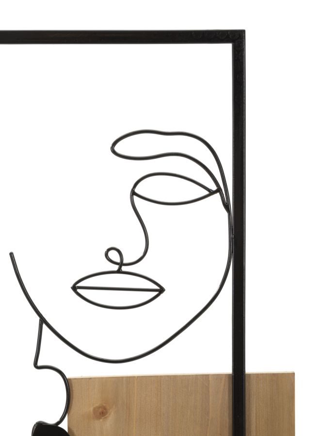 Falpanel Faces Vas És Fa 63x2x90 cm