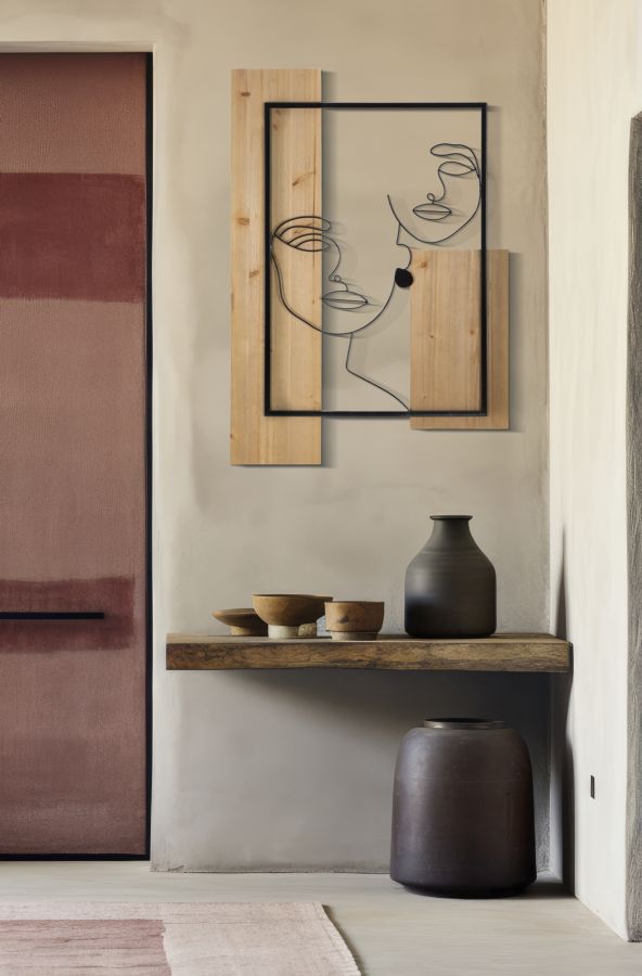 Falpanel Faces Vas És Fa 63x2x90 cm