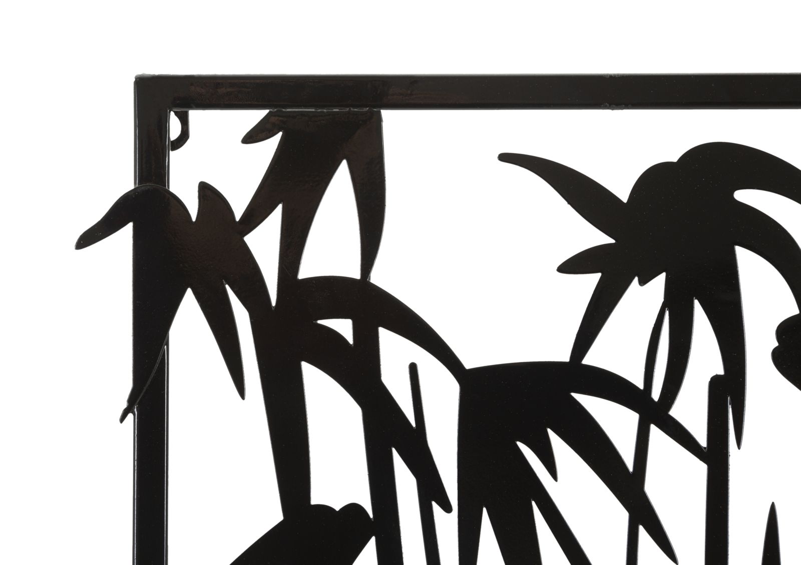 Falpanel Bambusz Vas És Fa 58x2x80 cm