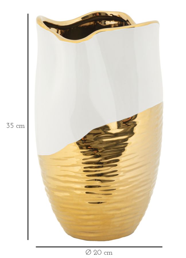Váza Lux Ø 20x35 cm Váza Lux Ø 20x35 cm