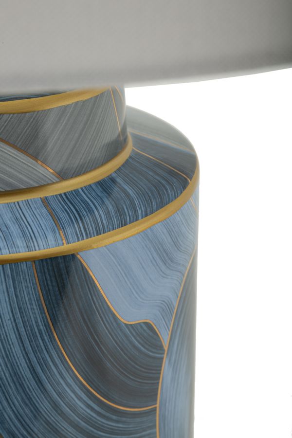Asztali Lámpa Ceramic Elegant Ø 40x64 cm Asztali Lámpa Ceramic Elegant Ø 40x64 cm