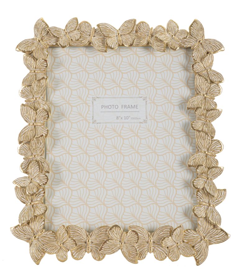 Farfalle Glod Fotókeret 27,5x2,6x32,5 (Belső Fotóméret 20x25 cm) Farfalle Glod Fotókeret 27,5x2,6x32,5 (Belső Fotóméret 20x25 cm)