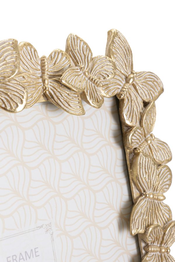 Farfalle Glod Fotókeret 27,5x2,6x32,5 (Belső Fotóméret 20x25 cm) Farfalle Glod Fotókeret 27,5x2,6x32,5 (Belső Fotóméret 20x25 cm)