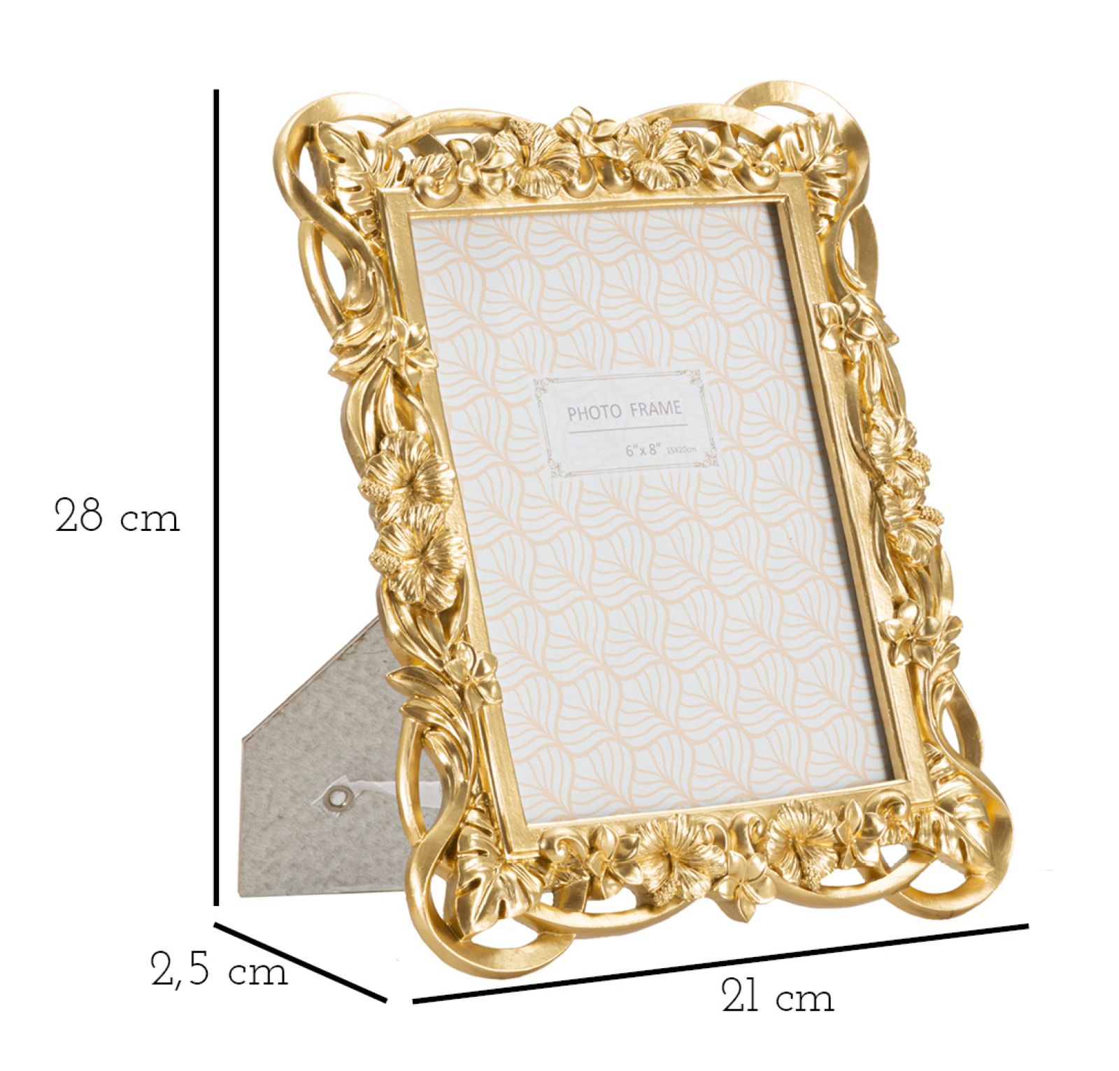 Fotókeret Flossy 22,5x2,5x28 (Belső Fotóméret 15x20 cm) Fotókeret Flossy 22,5x2,5x28 (Belső Fotóméret 15x20 cm)