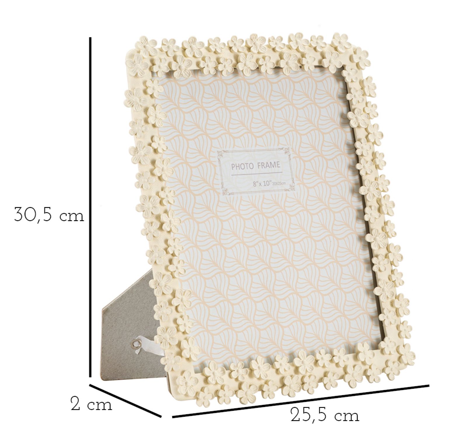 Fotókeret Filly 25,5x2x30,5 (Belső Fotóméret 20x25 cm) Fotókeret Filly 25,5x2x30,5 (Belső Fotóméret 20x25 cm)