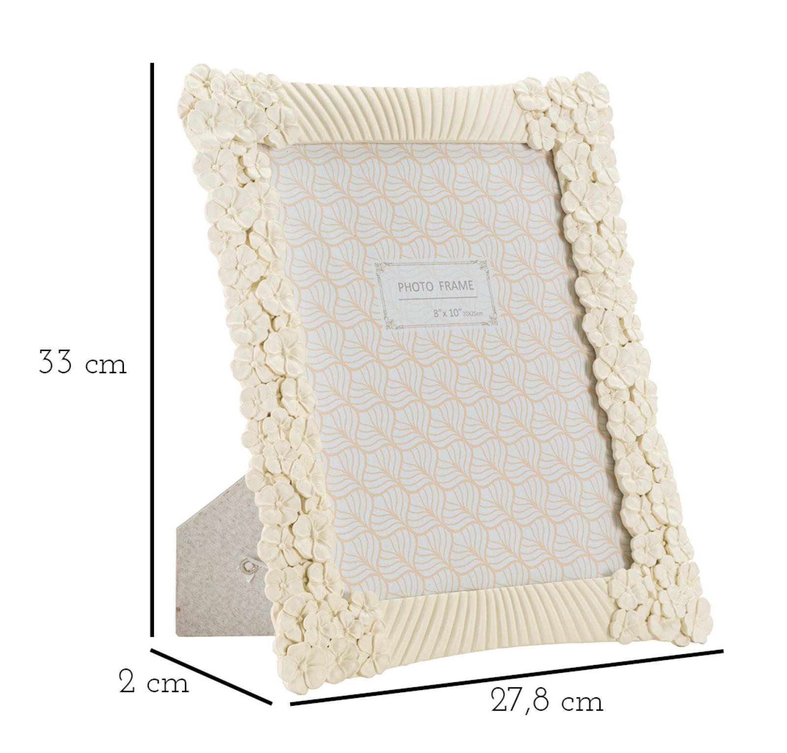 Fotókeret Cempalk 27,8x2x33 (Belső Fotóméret 20x25 cm) Fotókeret Cempalk 27,8x2x33 (Belső Fotóméret 20x25 cm)