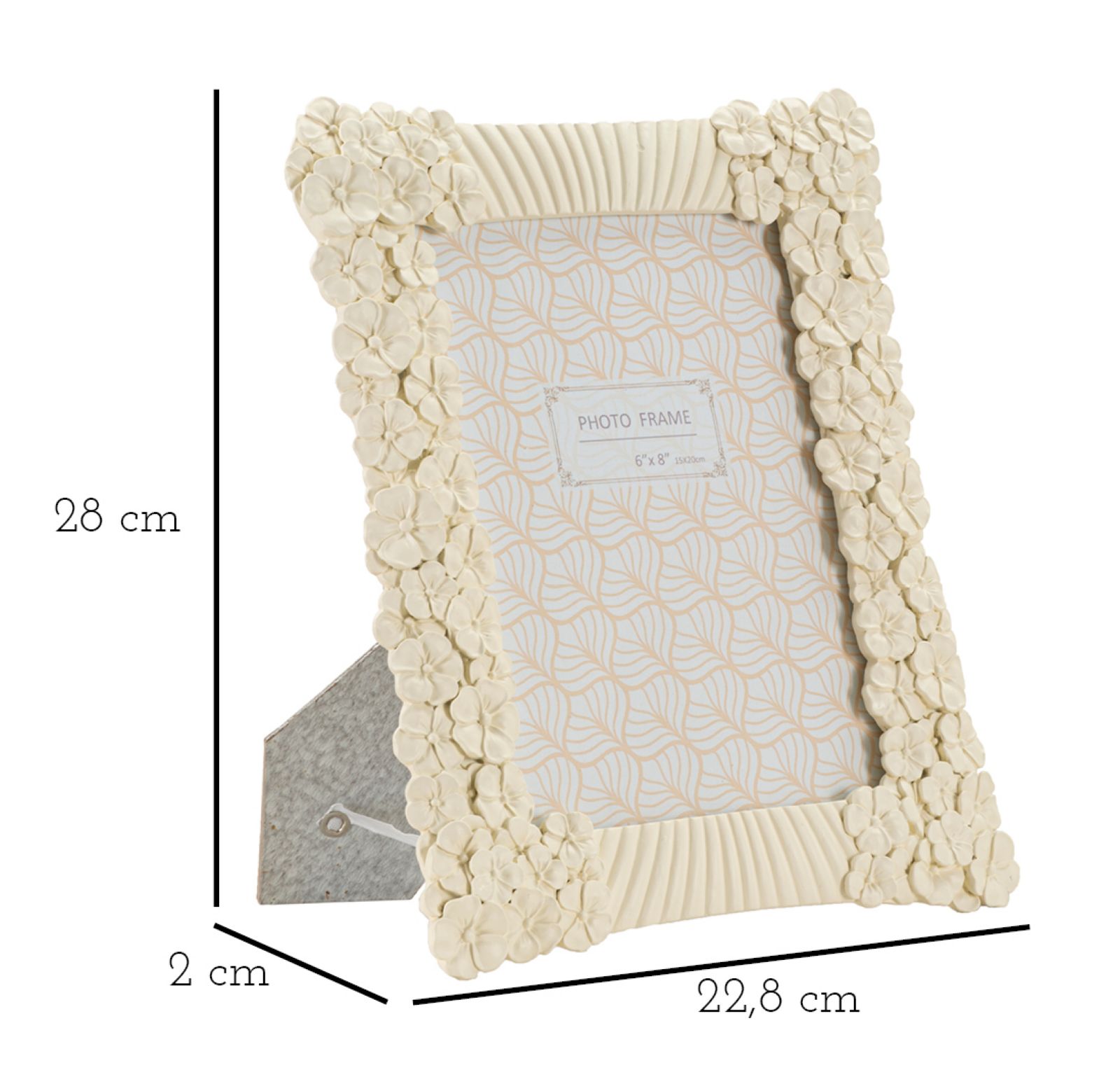 Fotókeret Cempak 22,8x2x28 (Belső Fotóméret 15x20 cm) Fotókeret Cempak 22,8x2x28 (Belső Fotóméret 15x20 cm)