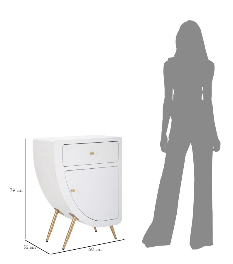 Magas Ágyas Venus 60x32x79 cm Magas Ágyas Venus 60x32x79 cm