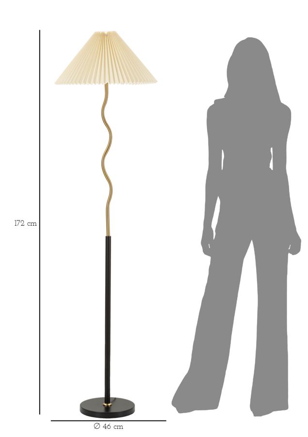 Álló Lámpa Closy Ø 46x172 cm Álló Lámpa Closy Ø 46x172 cm