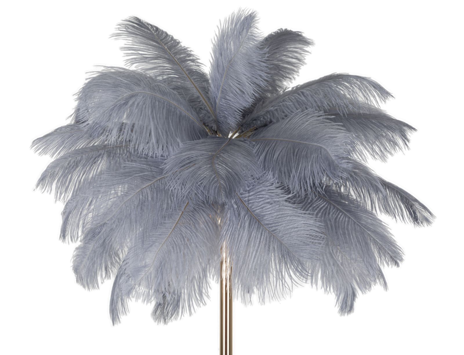 Állólámpa Palm Szürke Ø 55x160 cm Állólámpa Palm Szürke Ø 55x160 cm