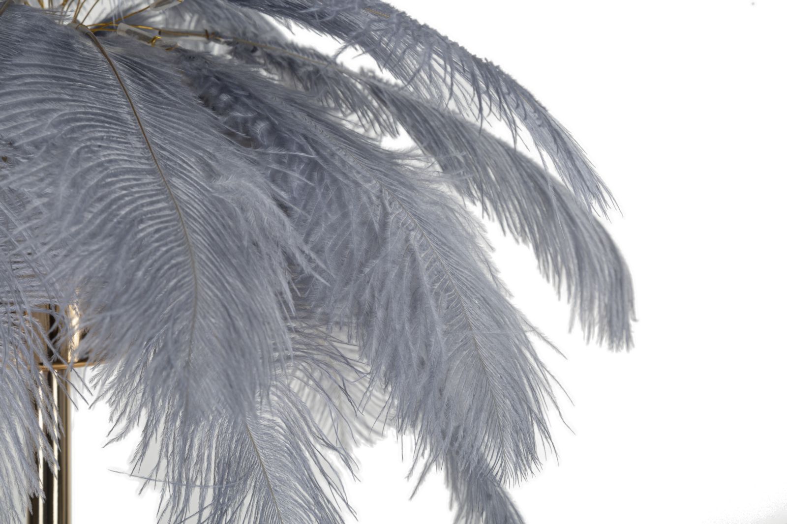 Asztali Lámpa Palm Szürke Ø 55x60 cm Asztali Lámpa Palm Szürke Ø 55x60 cm