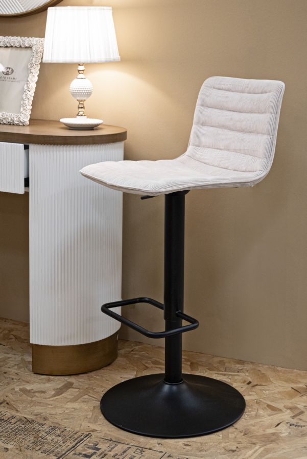 Emelős Bárszék, Fehér 43x49,5x85,5-107 (Ülőké 61-82,5 cm) 2 db-os szett Emelős Bárszék, Fehér 43x49,5x85,5-107 (Ülőké 61-82,5) 2 Db-Os Szett cm