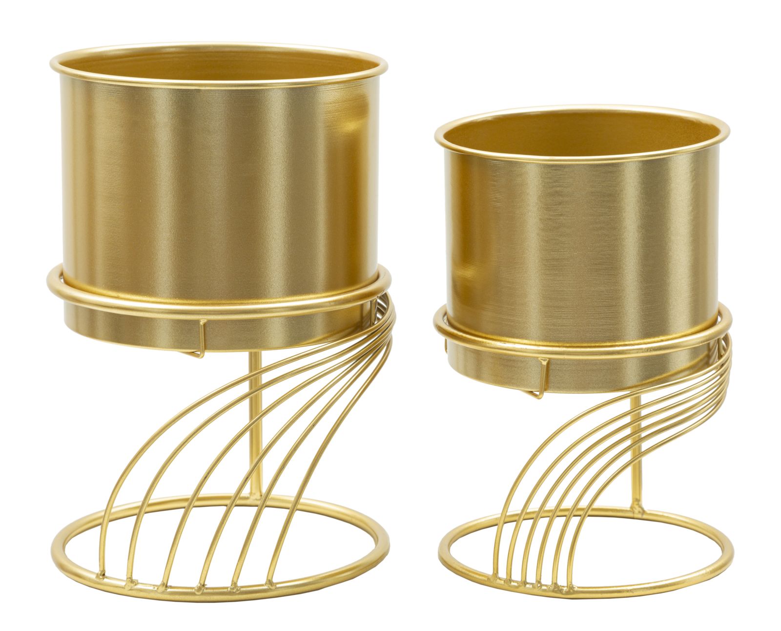Vázatartó Spirally Set 2 Db Ø 23x35-20x30 cm