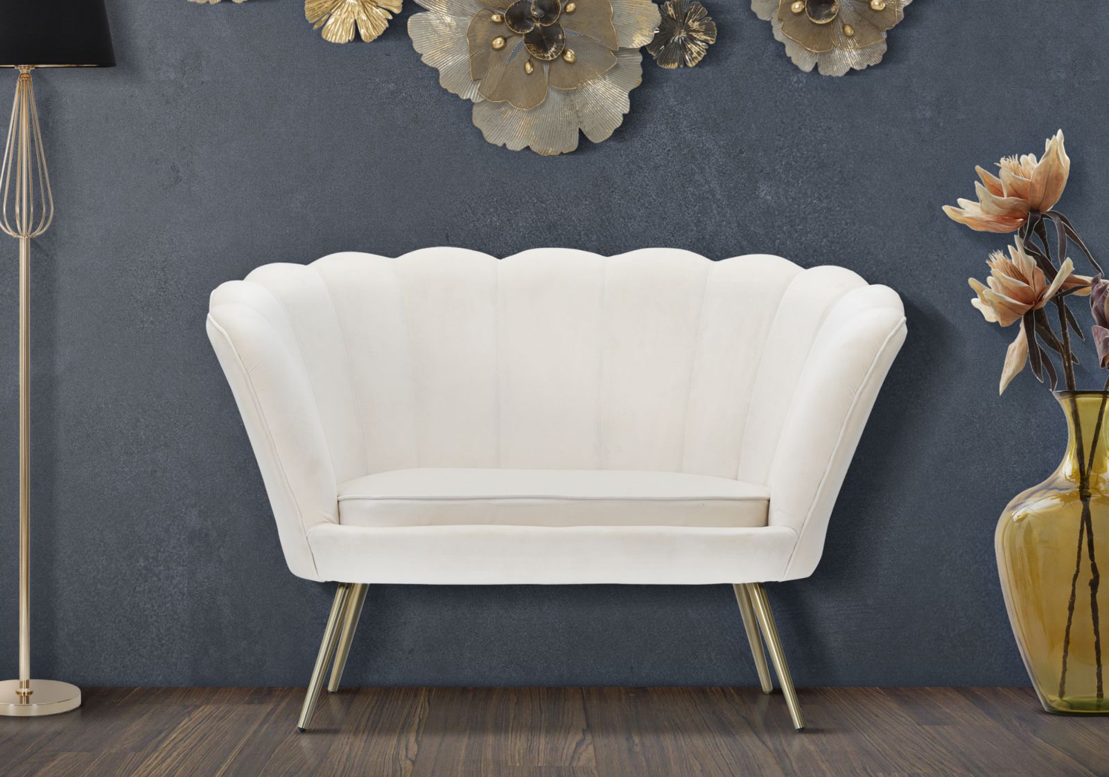 Vienna Krema Kanapé 130x74x84 cm Vienna Krema Kanapé 130x74x84 cm