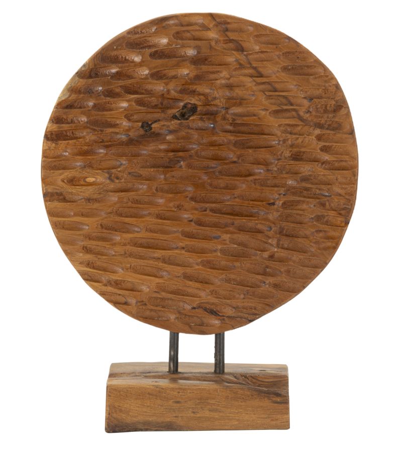 Érmes Szobor Teak 30x1,5x40 cm Érmes Szobor Teak 30x1,5x40 cm