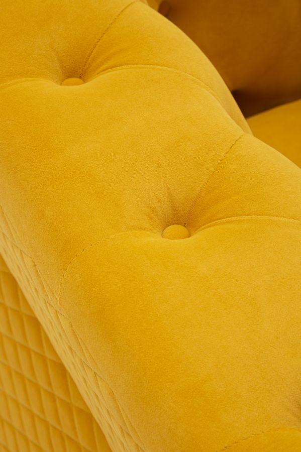 Emy mustárszínű fotel Párnával 104x83x76 cm Emy Mustard Fotel Párnával 104x83x76 cm