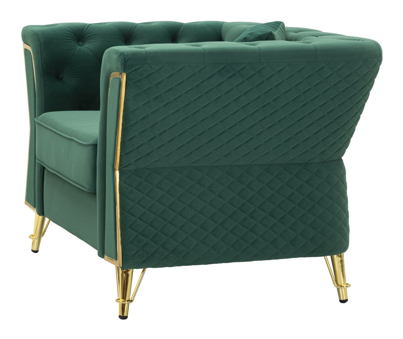 Emy Zöld fotel Párnával 104x83x76 cm Emy Zöld Fotel Párnával 104x83x76 cm