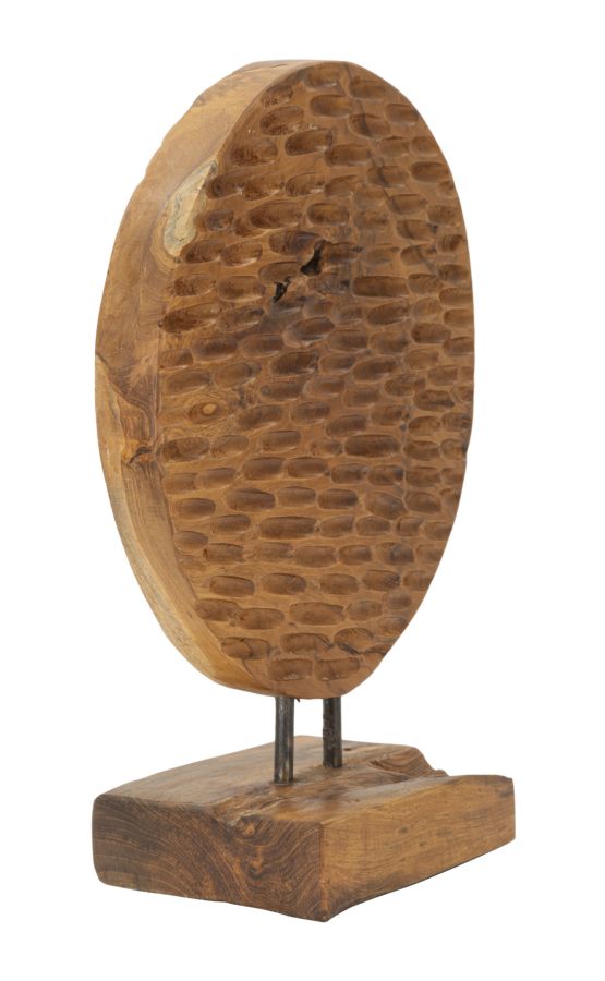 Érmes Szobor Teak 30x1,5x40 cm Érmes Szobor Teak 30x1,5x40 cm