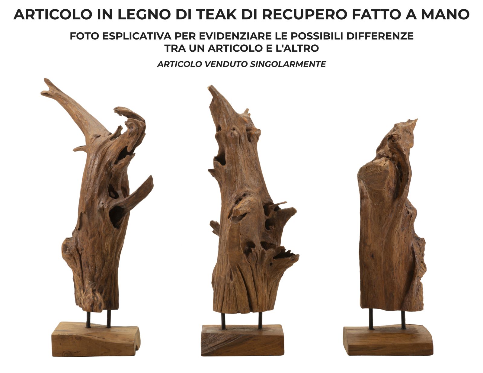 Akar Szobor Teak 23x27x64 cm Akar Szobor Teak 23x27x64 cm