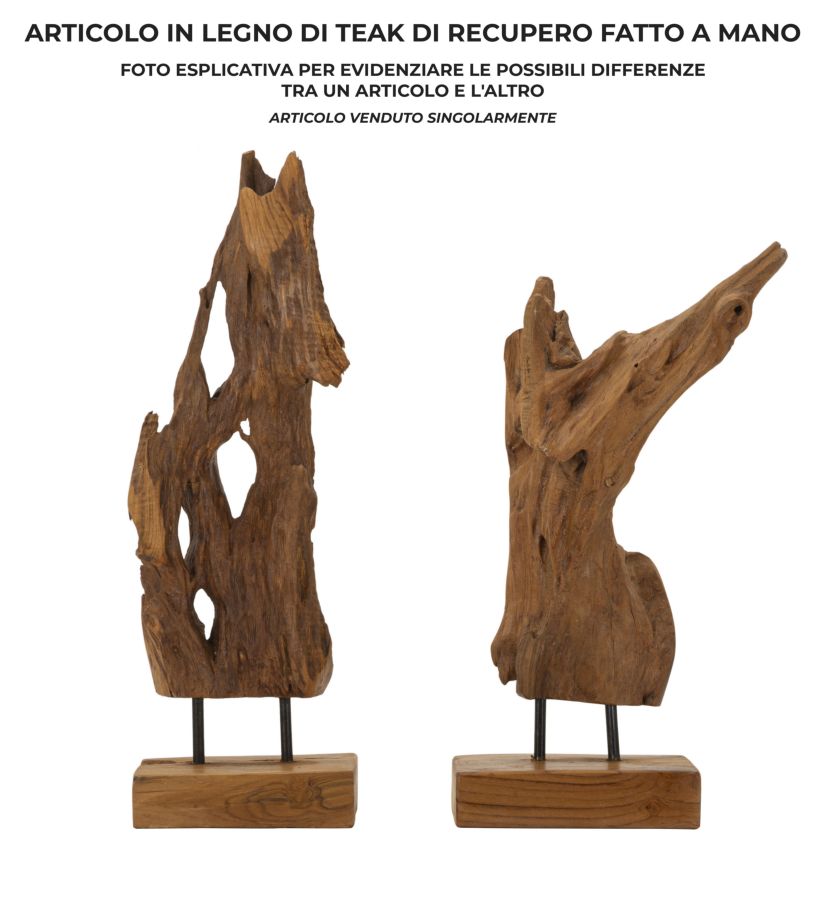 Akar Szobor Teak 18x13x55 cm Akar Szobor Teak 18x13x55 cm