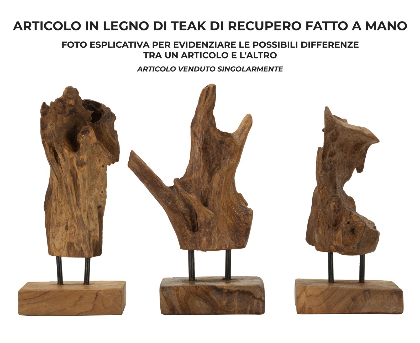 Akar Szobor Teak 20x11x34 cm Akar Szobor Teak 20x11x34 cm