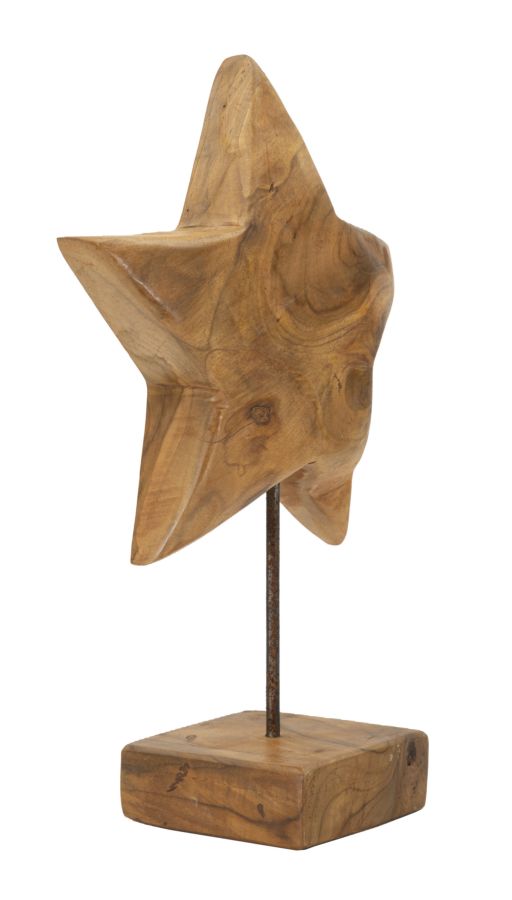 Csillag Szobor Teak 28x1242 cm Csillag Szobor Teak 28x1242 cm