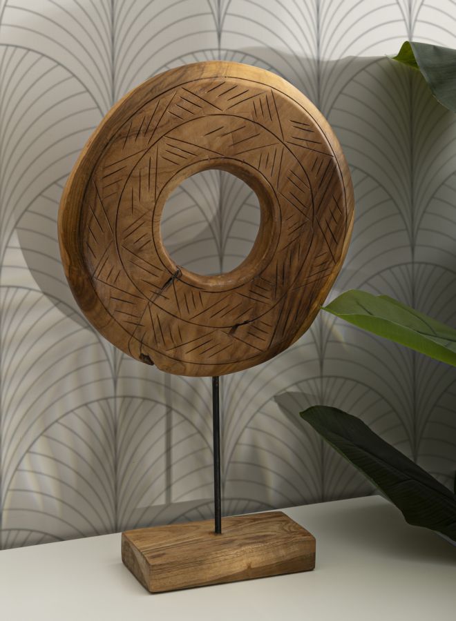 Dorat Szobor Teak 35x10x58 cm Dorat Szobor Teak 35x10x58 cm