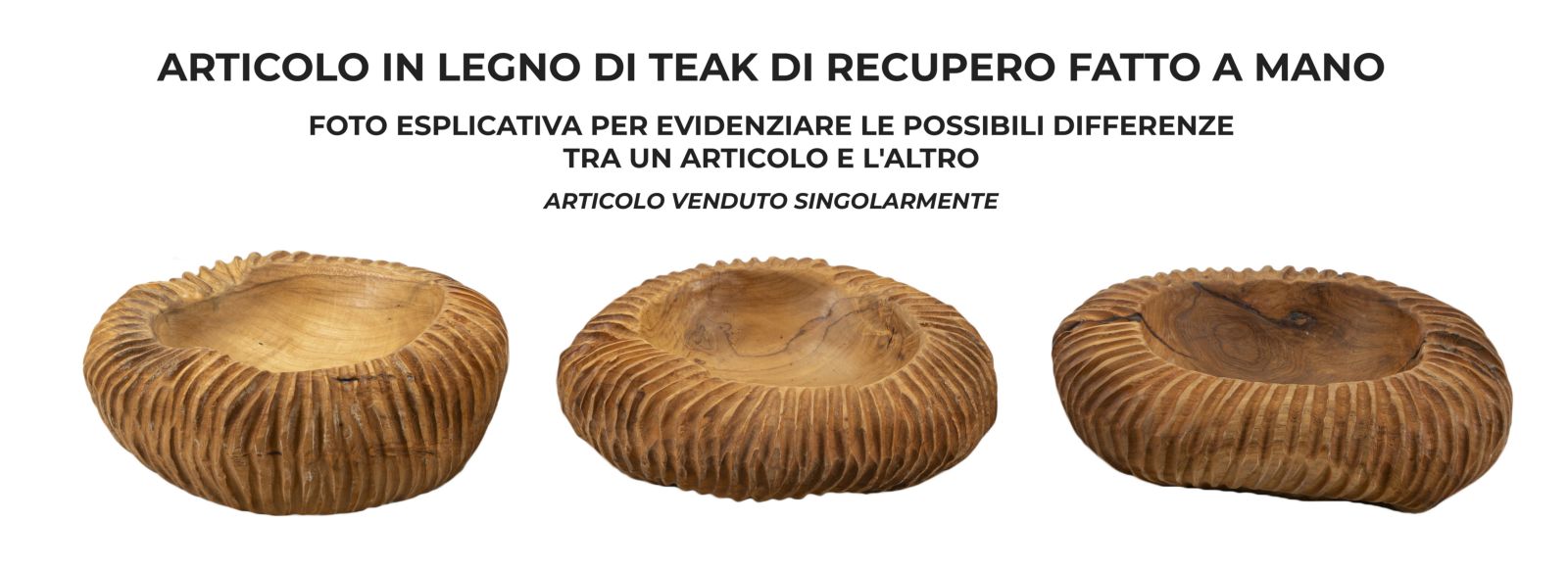 Garit Teak Tálca Ø 32x11 cm Garit Teak Tálca Ø 32x11 cm