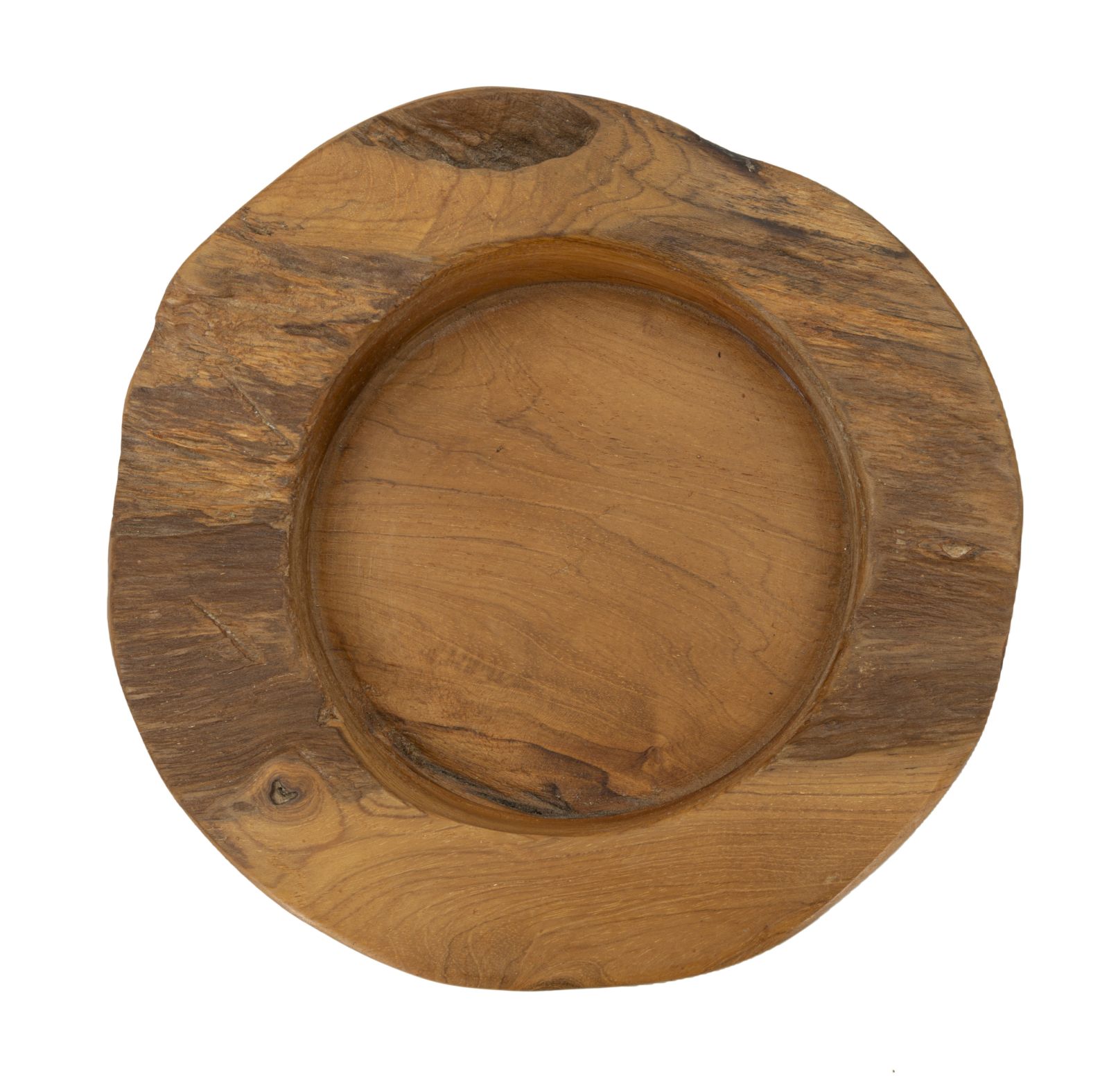 Erusi Teak Tálca Ø 20x6 cm Erusi Teak Tálca Ø 20x6 cm