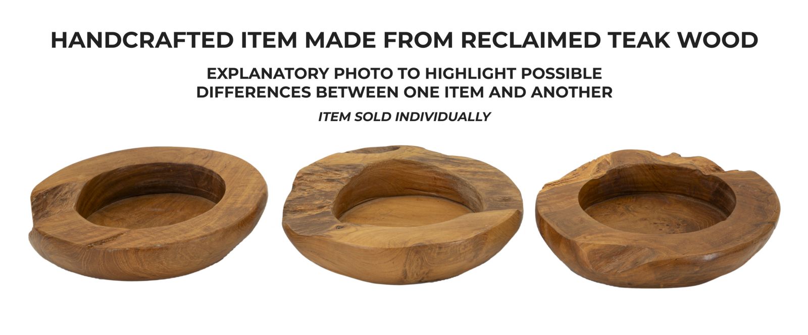 Erusi Teak Tálca Ø 20x6 cm Erusi Teak Tálca Ø 20x6 cm
