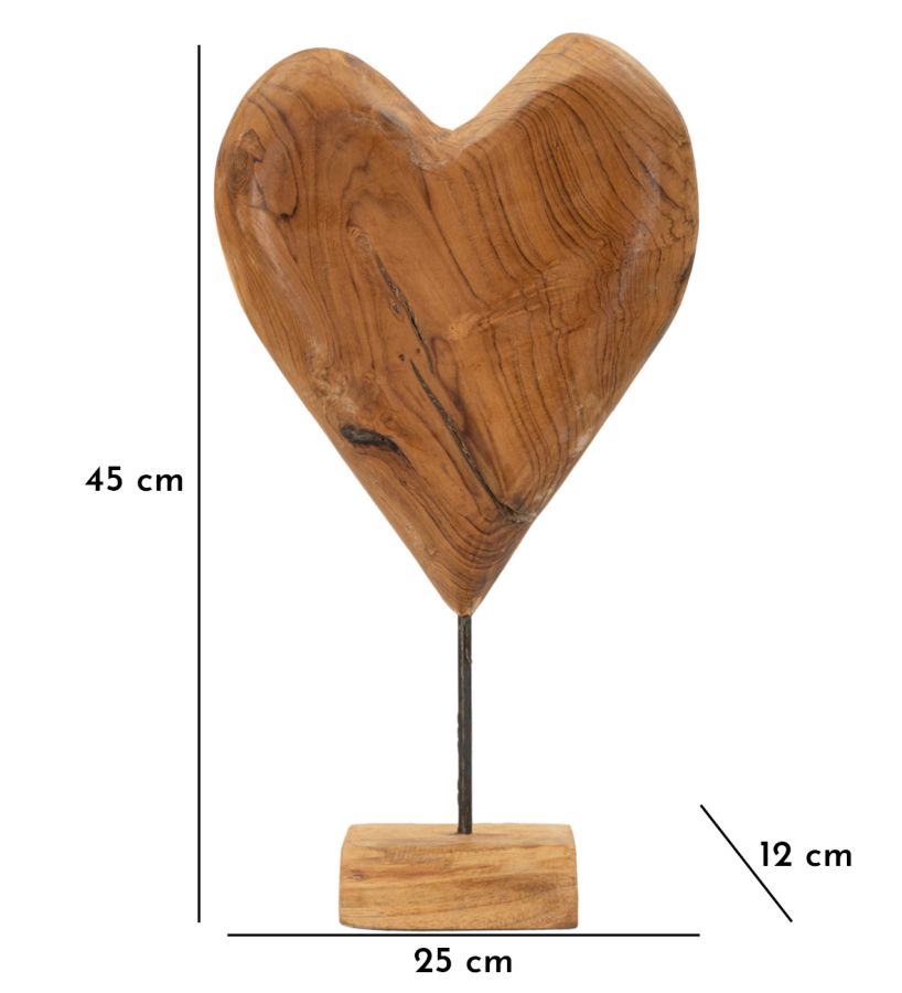 Dobu Szobor Teak 25x12x45 cm Dobu Szobor Teak 25x12x45 cm