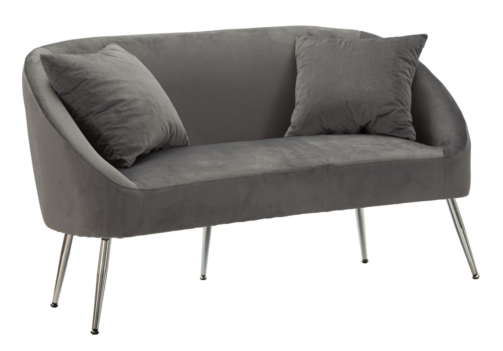 Ezüstös Kanapé Párnával 137x69x79 cm Ezüstös Kanapé Párnával 137x69x79 cm
