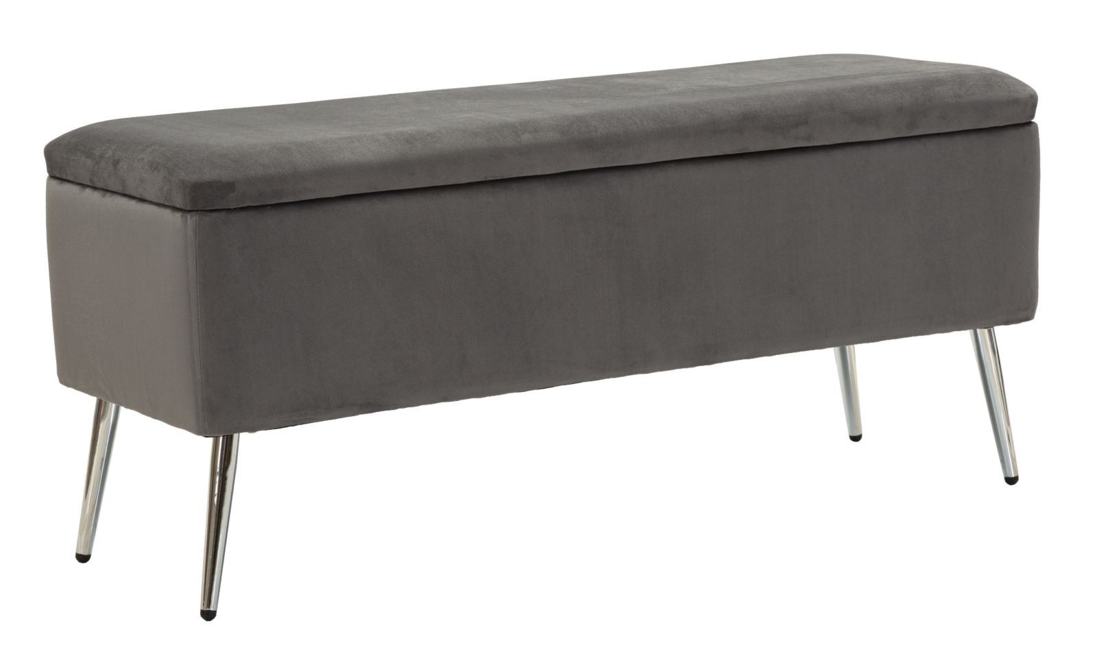 Tárolós Pad Silvery 112x42x50 cm Tárolós Pad Silvery 112x42x50 cm