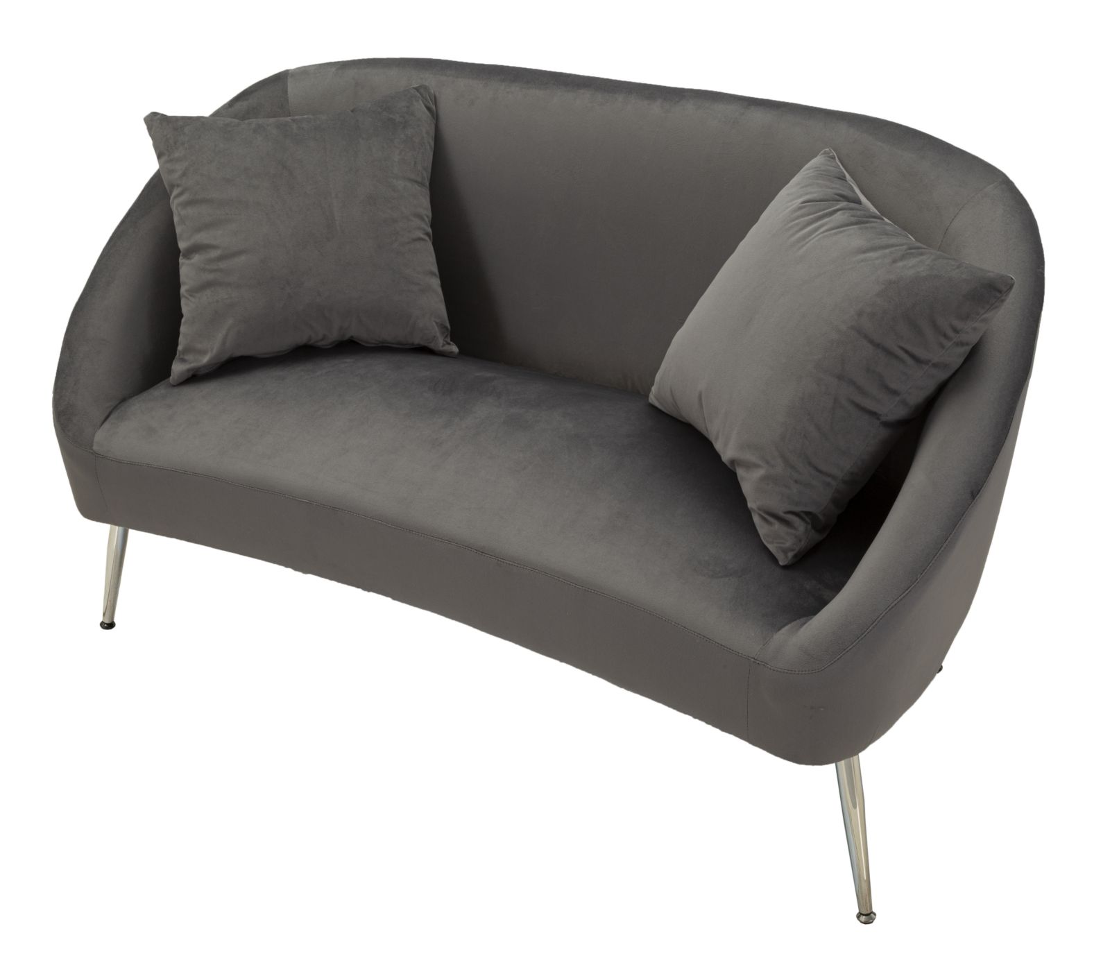 Ezüstös Kanapé Párnával 137x69x79 cm Ezüstös Kanapé Párnával 137x69x79 cm