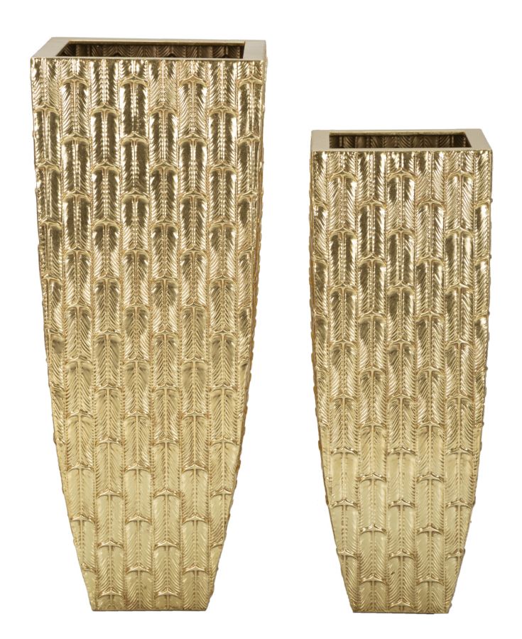 Vázatartó Gliss Szett 2 Db 40x40x99-32x32x84 cm