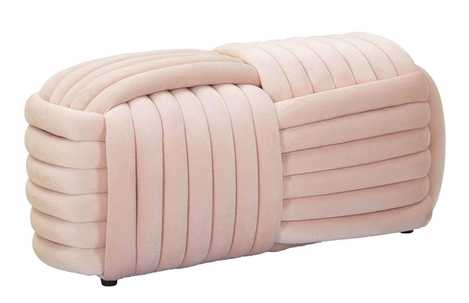 Bench Softy Pink 90x45x45 cm Bench Softy Pink 90x45x45 cm