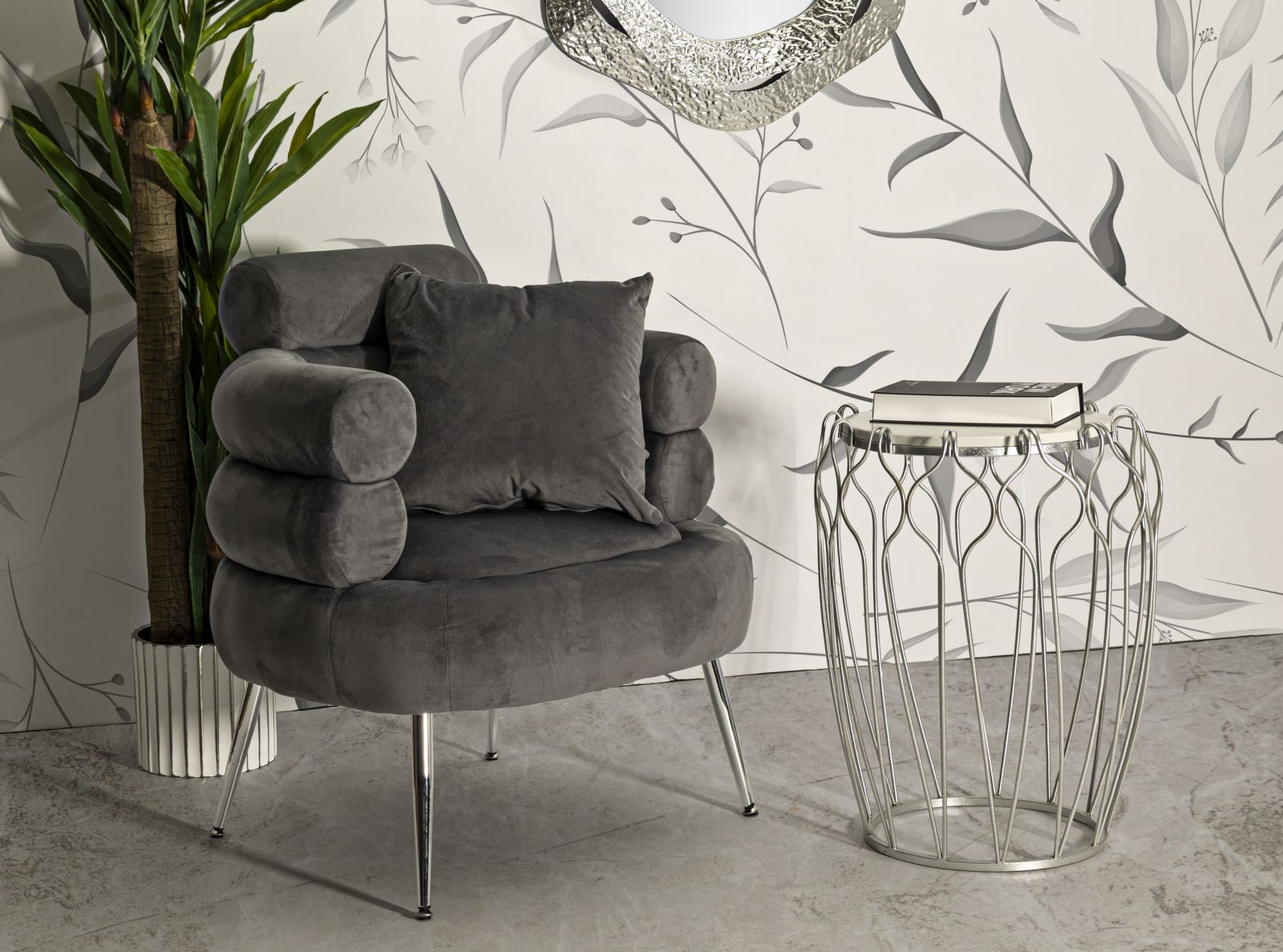 Silvery Plus Fotel Párnával 78x68x85 cm