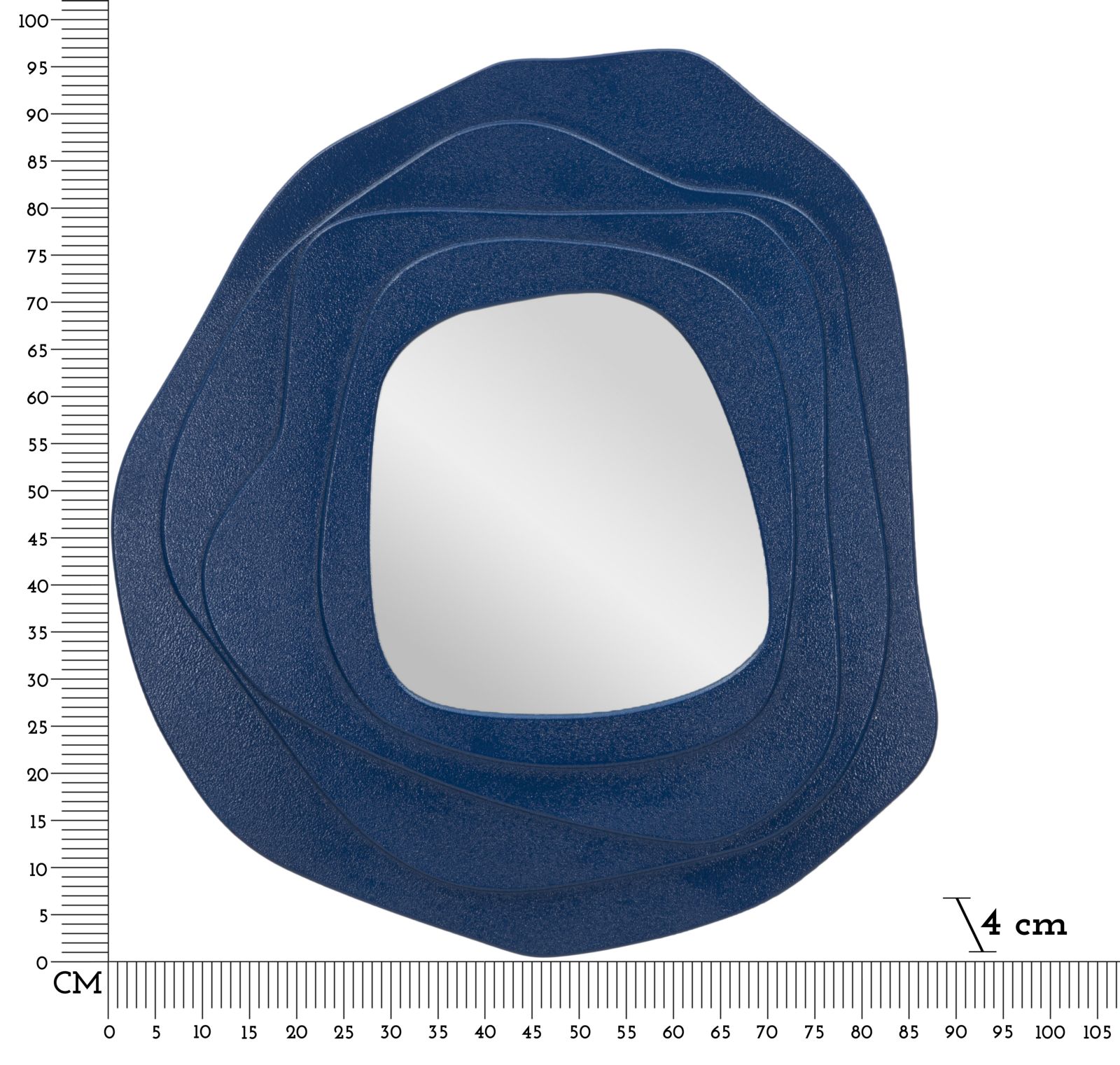 Falitükör Dalia Kék 90x4x97 cm Falitükör Dalia Kék 90x4x97 cm