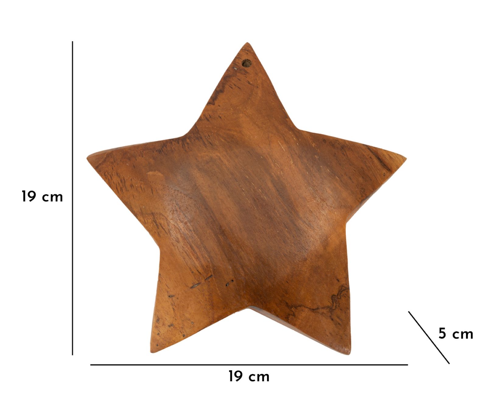 Bintang Szobor Teak Ø 19x5 cm Bintang Szobor Teak Ø 19x5 cm